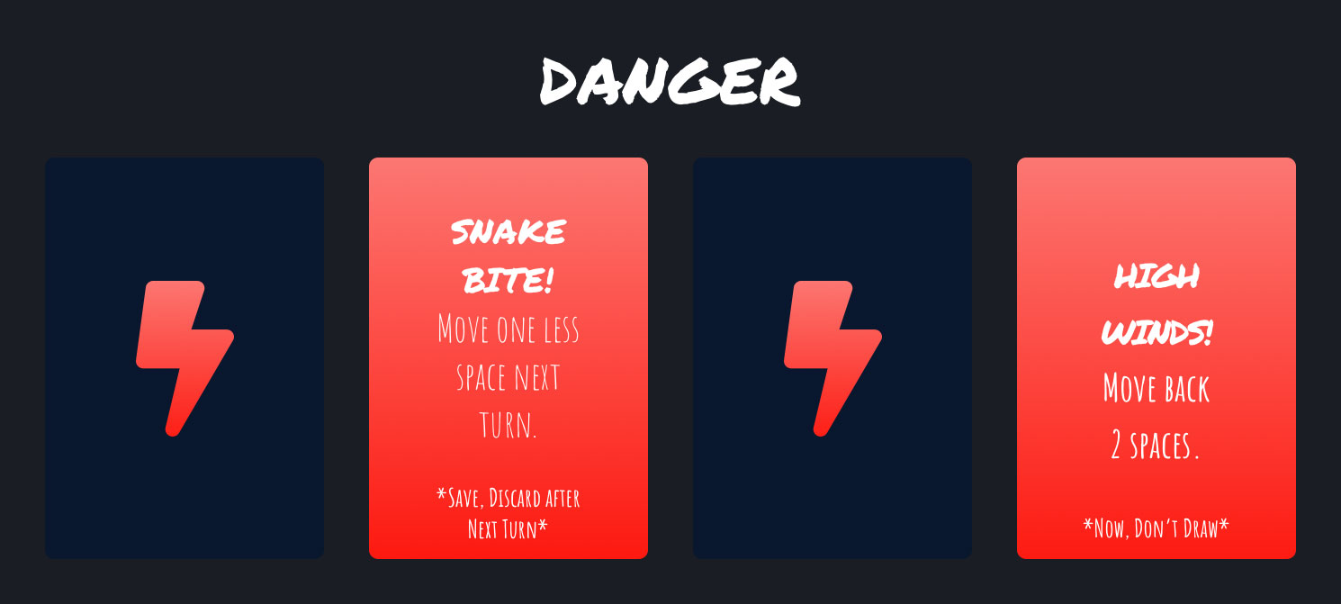 Danger Cards