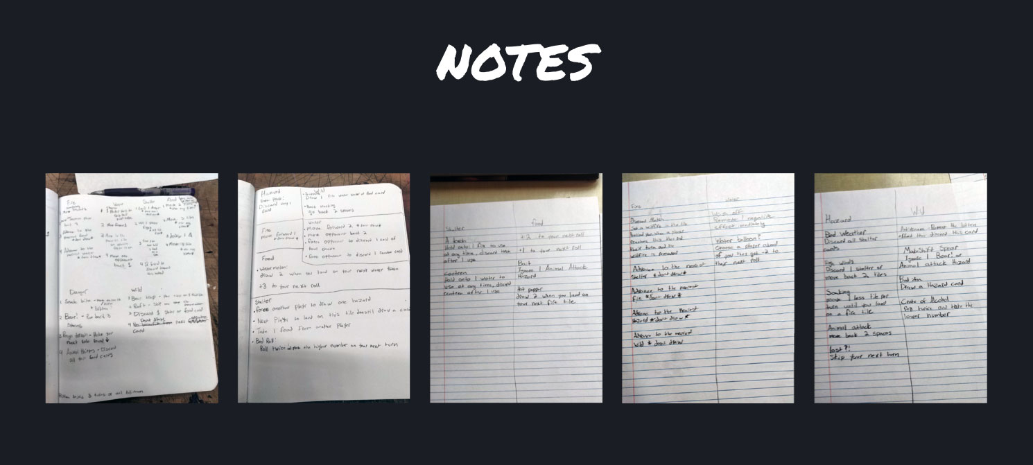 Notes Cards