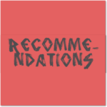 Reccomendations Reccomendations